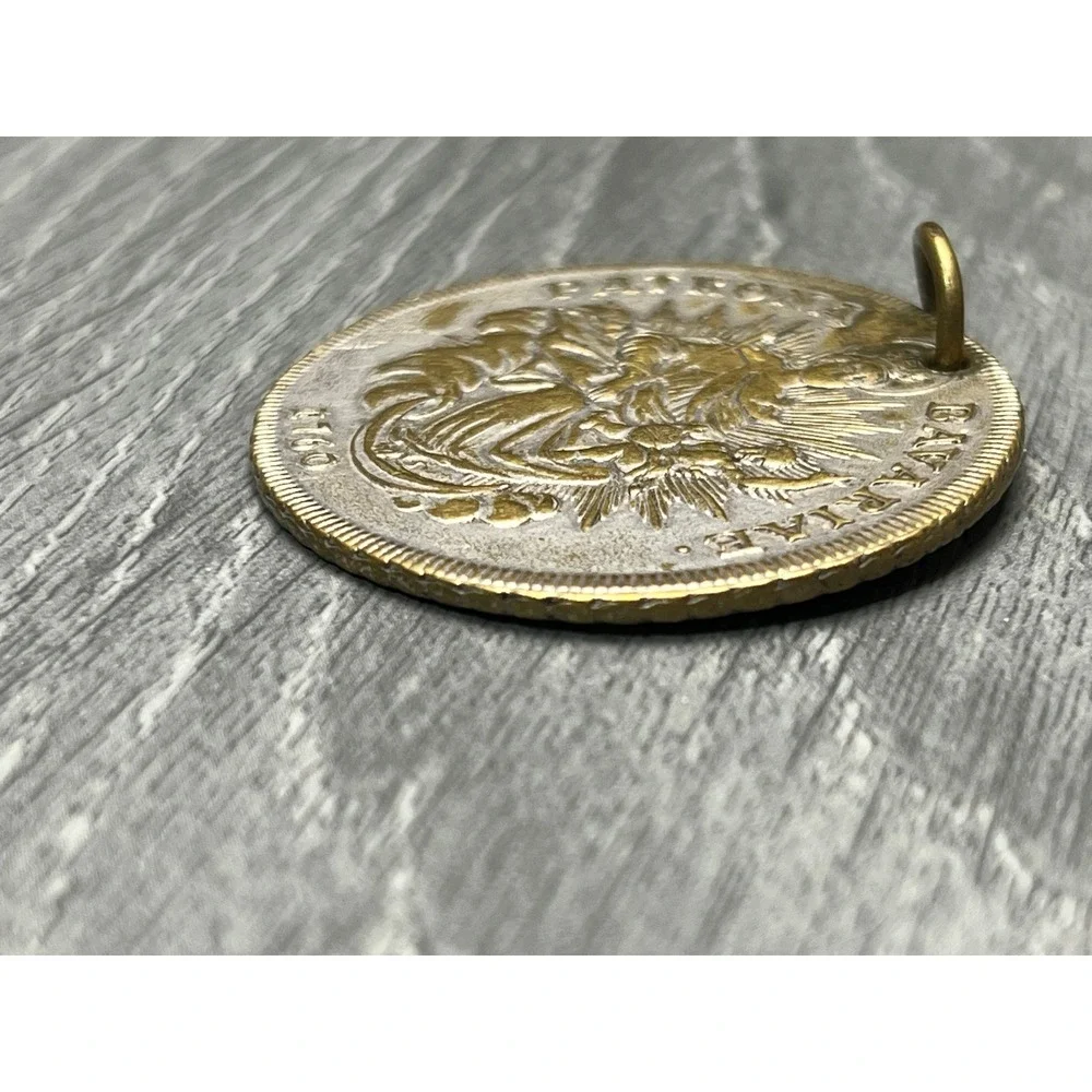 Vintage 1760 Patrona Bavariae Maximilian III Joseph Coin Pendant Medallion 22g